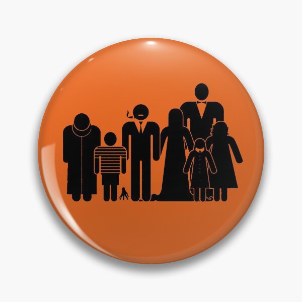 Item preview, addams family silhouette designed and sold by jack-OC.
