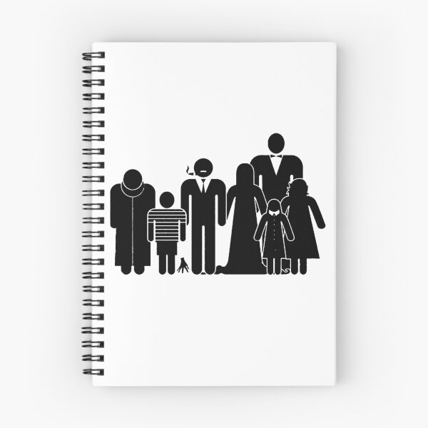 Item preview, addams family silhouette designed and sold by jack-OC.