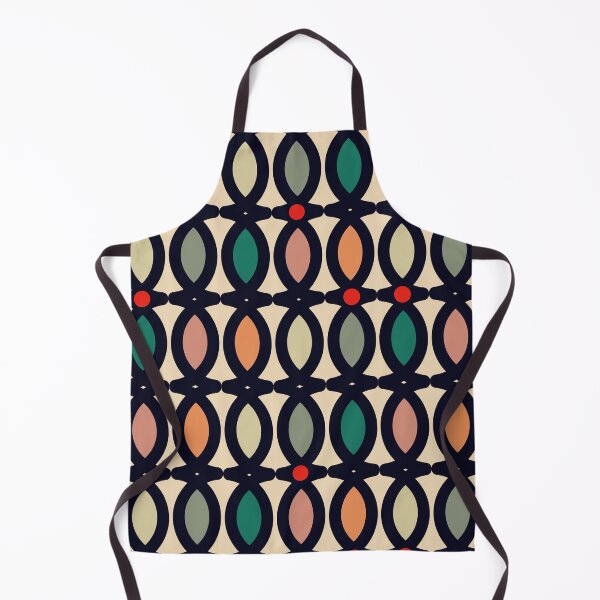 Item preview, Abstract pattern in autumn tones with red accents designed and sold by marina63.