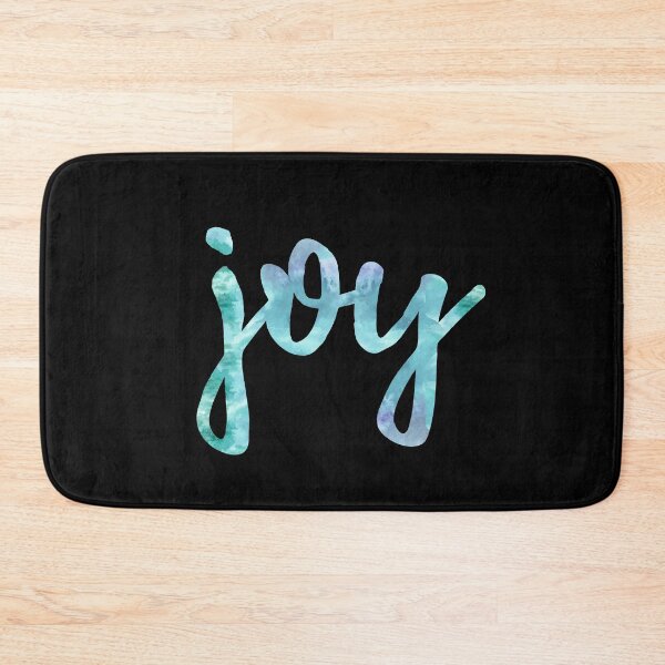 Item preview, Joy - Calligraphy - Aqua Watercolor designed and sold by amazingjoy.