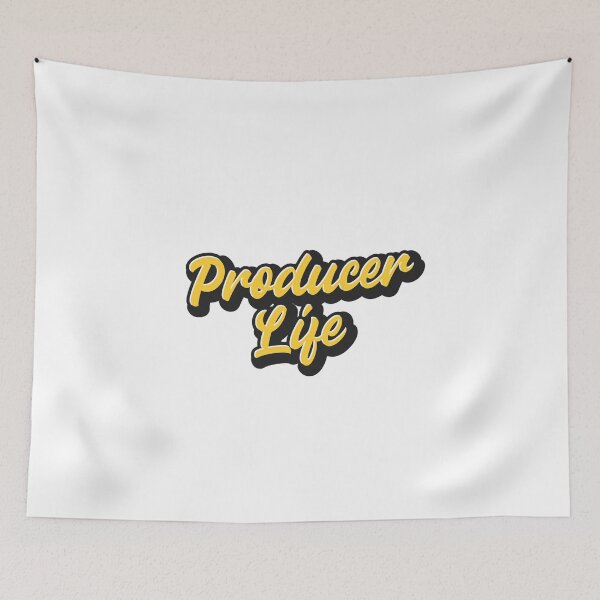 Artikelvorschau, Producer Life Shirt für Beat Maker Music Producer entworfen und verkauft von Panda Square.