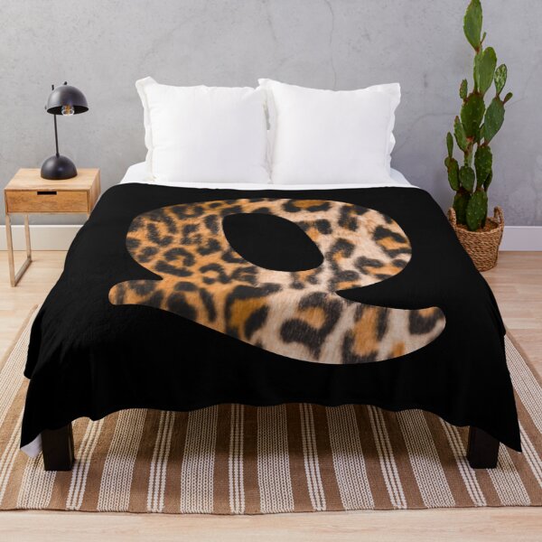 Item preview, Letter Q leopard print designed and sold by ColorsHappiness.