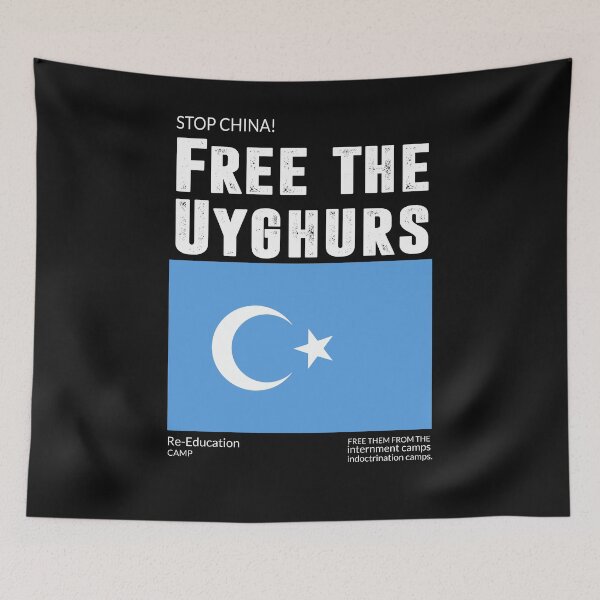 Item preview,  free the uyghurs designed and sold by hadlamcom.
