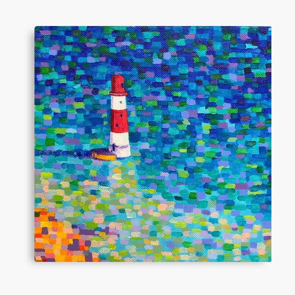 Lighthouse at Beachy Head Canvas Print