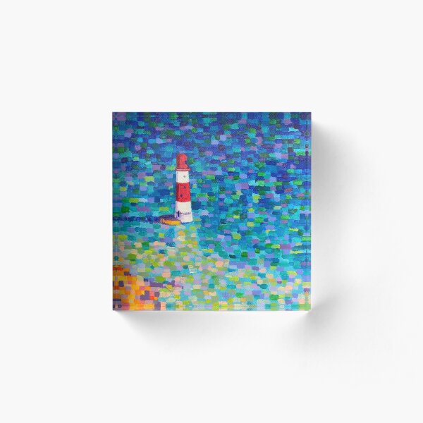 Lighthouse at Beachy Head Acrylic Block