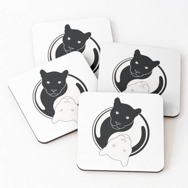 Item preview, #YinYangANIMAL no. 8: JAGUAR designed and sold by dorabarkoczi.
