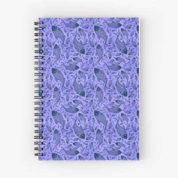Item preview, Violet Fish Pattern designed and sold by everything4eva.