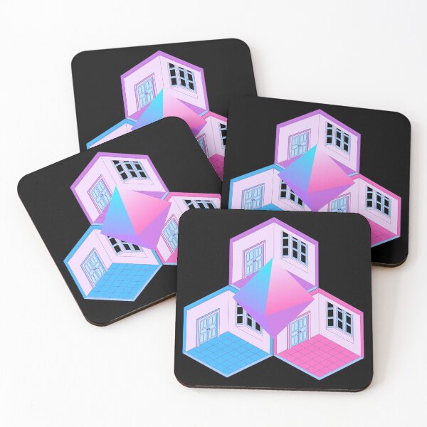 Item preview, Vaporwave Room Pyramid designed and sold by narcocynic.