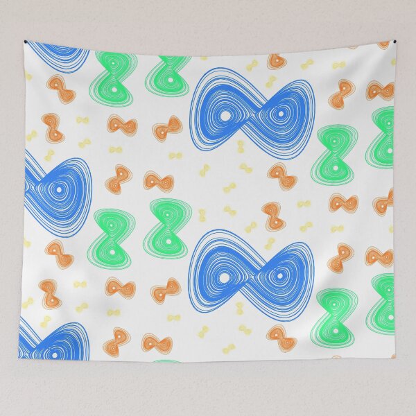 Item preview, Chaotic strange attractor design random - multi colour designed and sold by rahilvalani.