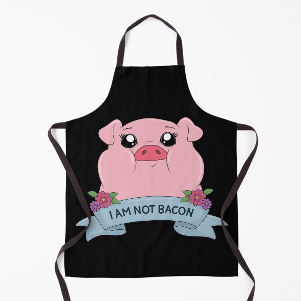 Item preview, I am not bacon - Cute pig designed and sold by ValentinaHramov.
