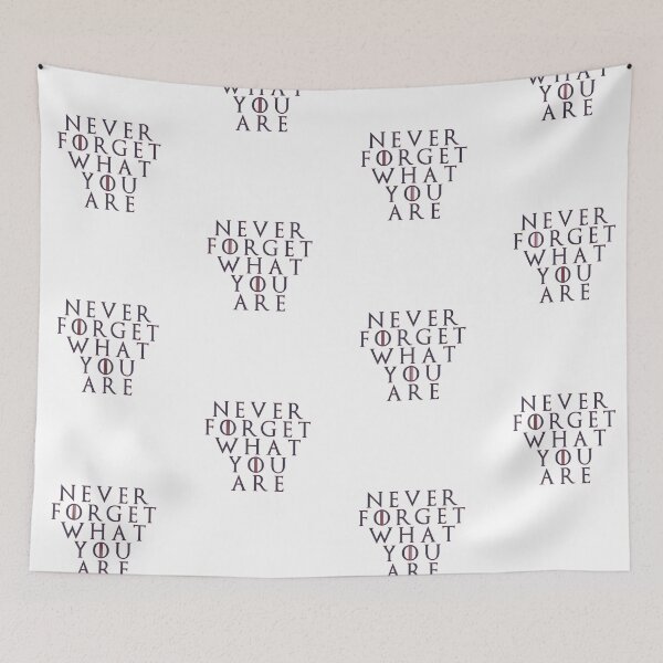 Item preview, NEVER FORGET WHAT YOU ARE designed and sold by Swirlstache.