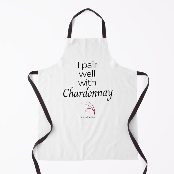 Item preview, Wine quote I pair well with Chardonnay designed and sold by wineandwords.