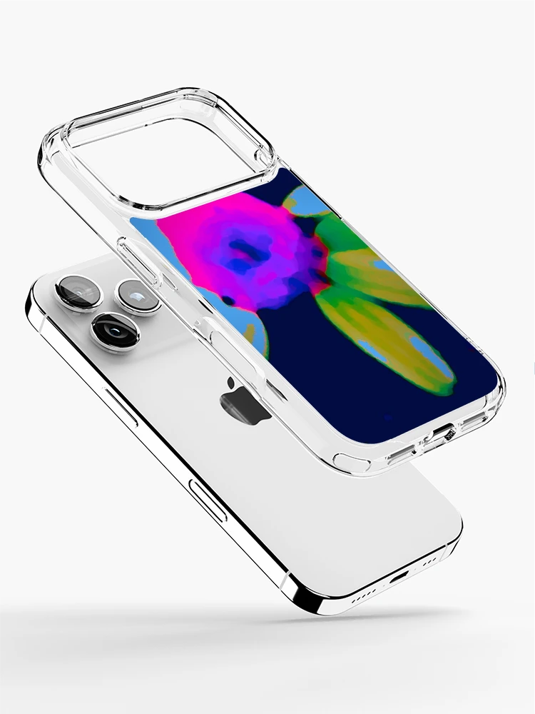 Thumbnail 2 of 5, iPhone Case, Bright Daisy Abstract Colours designed and sold by DesignsofNote.
