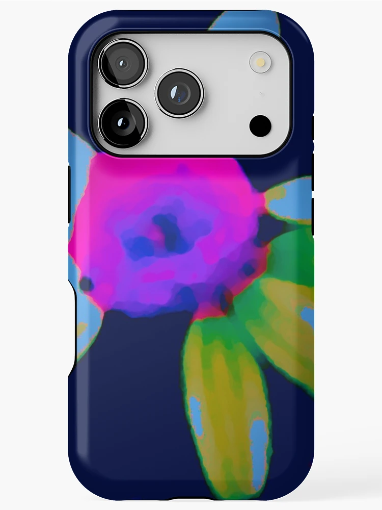 Thumbnail 1 of 4, iPhone Case, Bright Daisy Abstract Colours designed and sold by DesignsofNote.