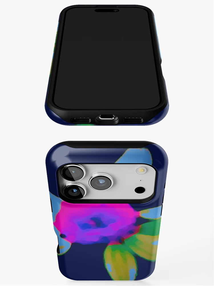 Thumbnail 3 of 4, iPhone Case, Bright Daisy Abstract Colours designed and sold by DesignsofNote.