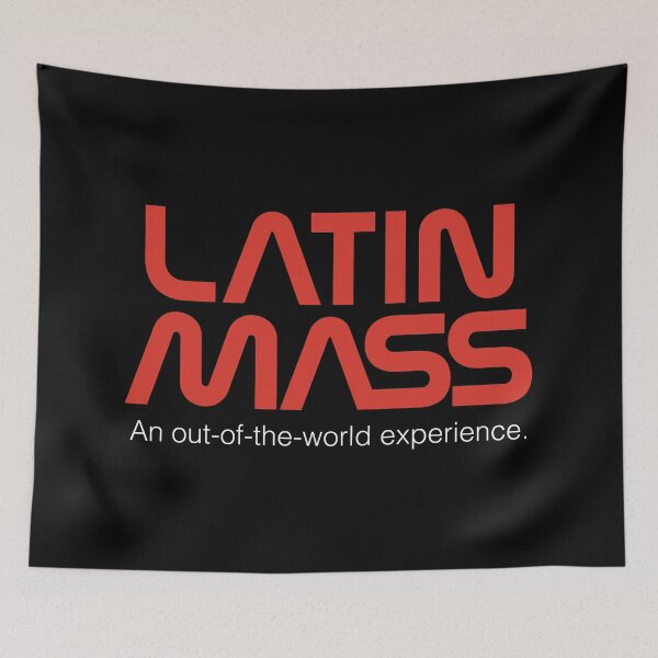 Item preview, Latin Mass An Out Of The World Experience (White) designed and sold by domusfidei.