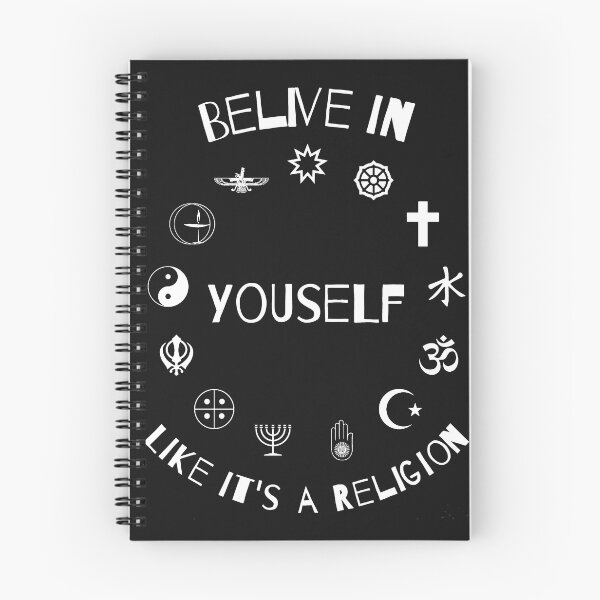 Item preview, Believe in Yourself Like its a Religion designed and sold by Spicy Chilli.