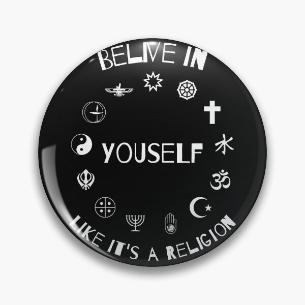 Item preview, Believe in Yourself Like its a Religion designed and sold by Spicy Chilli.