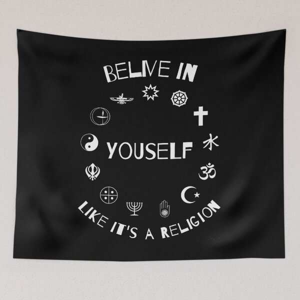 Item preview, Believe in Yourself Like its a Religion designed and sold by Spicy Chilli.