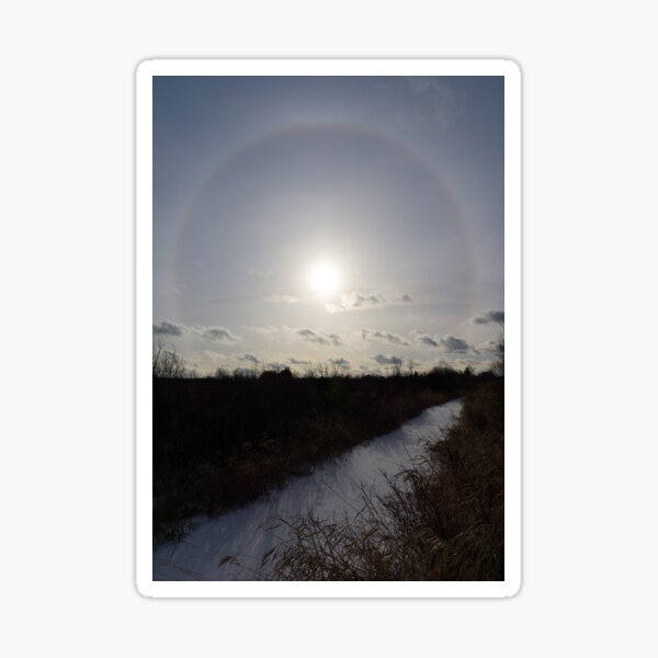 Aperçu de l'œuvre Sun Halo - un beau phénomène optique créée et vendue par Georgia Mizuleva.