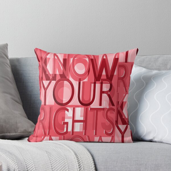 Item preview, Know Your Rights designed and sold by Helga Taylor.