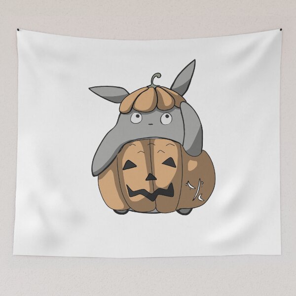 Item preview, pumpkin monster halloween cute japanese potato spirit designed and sold by Yayachaton.