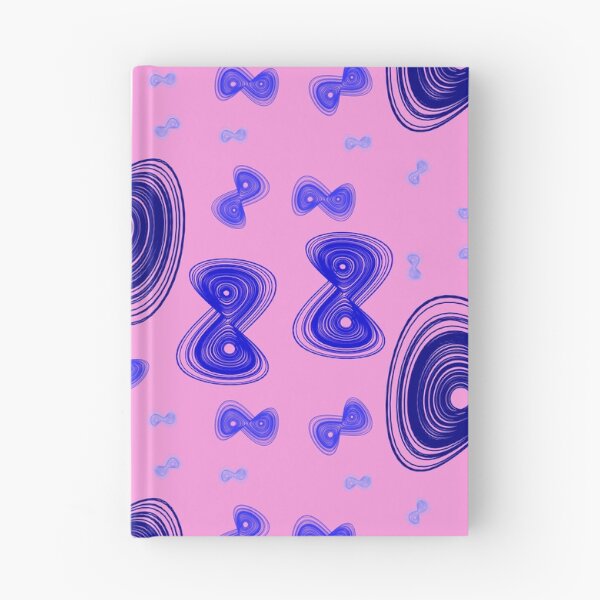 Item preview, Chaotic strange attractor design random - blue and pink designed and sold by rahilvalani.