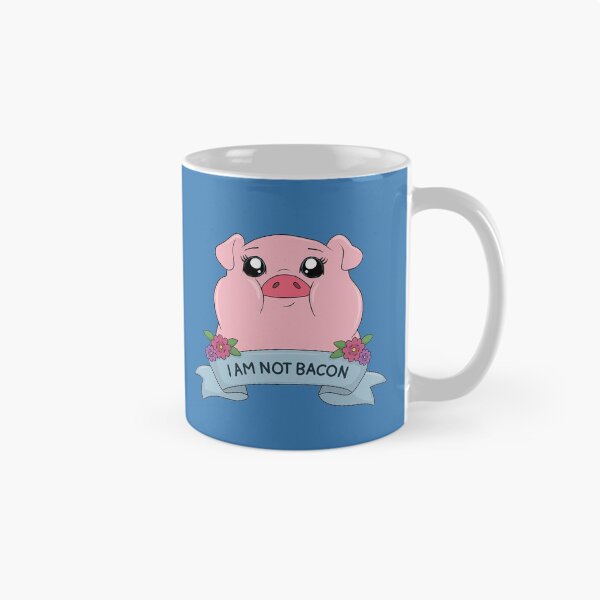 Item preview, I am not bacon - Cute pig designed and sold by ValentinaHramov.