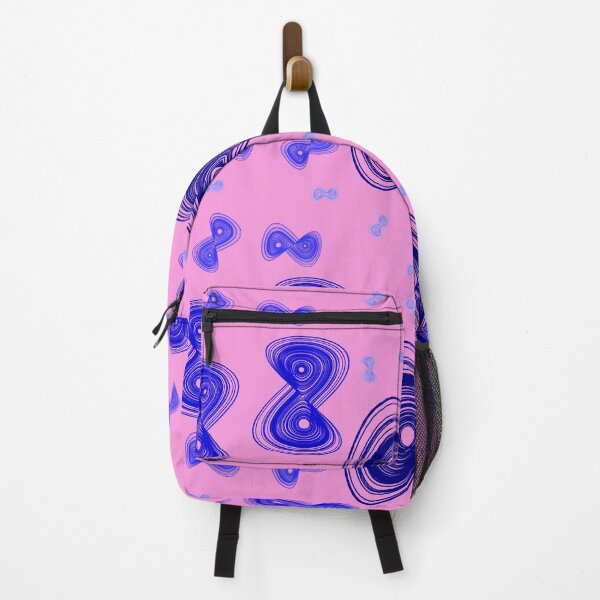 Item preview, Chaotic strange attractor design random - blue and pink designed and sold by rahilvalani.