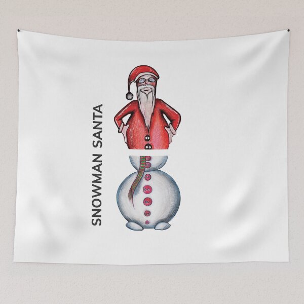 Item preview, SNOWMAN SANTA by FrankenDuo designed and sold by FrankenDuo.