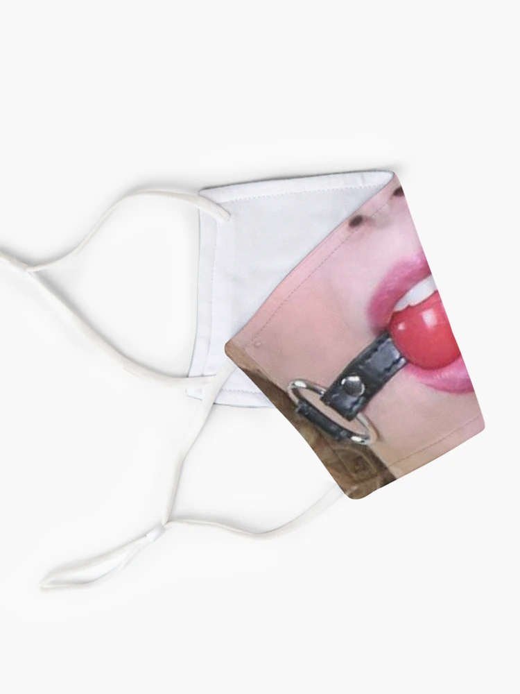 Ball Gag Mouth Mask Funny Gagged Mouth Mask for Sale by ThatMerchStore