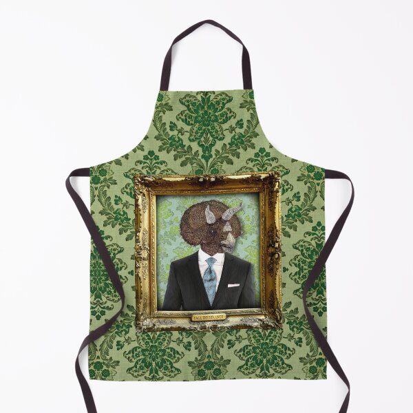 Item preview, Triceratops Man in Vintage Frame designed and sold by FaceTheStrange.