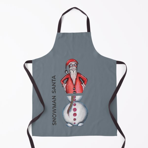 Item preview, SNOWMAN SANTA by FrankenDuo stormy blue designed and sold by FrankenDuo.