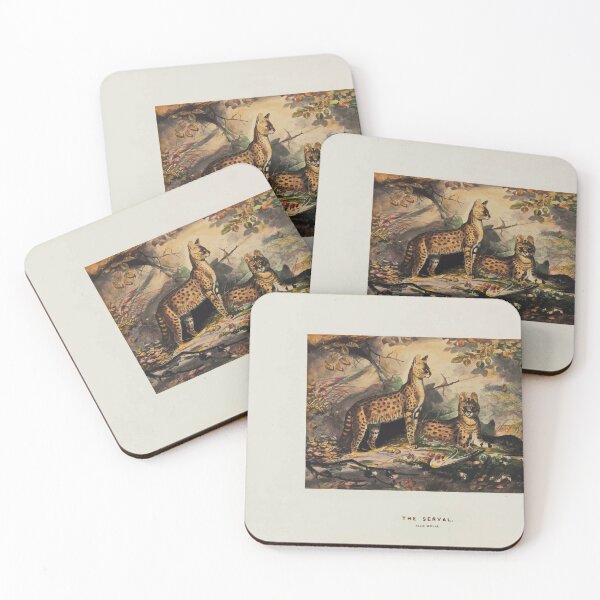 Item preview, Zoological sketches by Joseph Wolf 1861 to 1867 008 The Serval designed and sold by WetdryvacRB01.