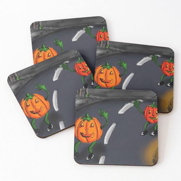Item preview, Halloween Trick or Treat Pumpkins, Colourful Cartoons designed and sold by CMSWorldColour.