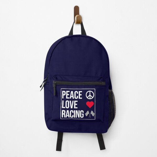 Item preview, Peace Love Racing designed and sold by CatArtStore.