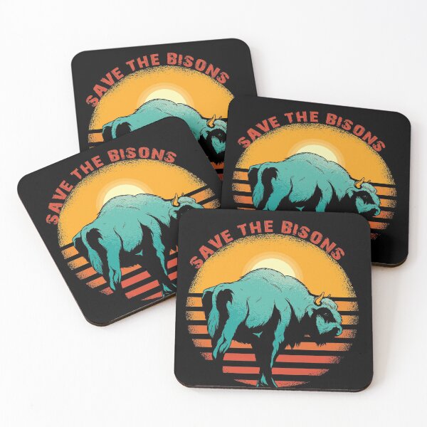 Item preview, Save The Bisons Vintage Sunset designed and sold by unisexunited.