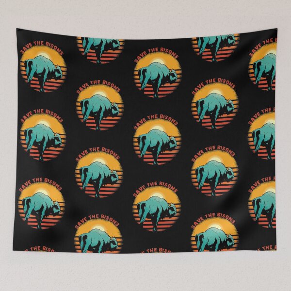Item preview, Save The Bisons Vintage Sunset designed and sold by unisexunited.