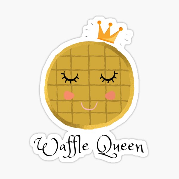 Waffle Queen Sticker