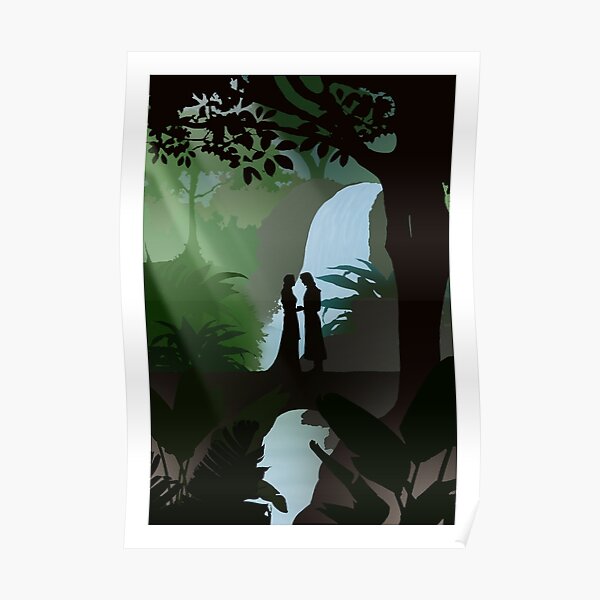 The Tale of Aragorn and Arwen (Green) Poster