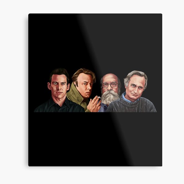 Artikel-Vorschau von Harris Hitchens Dennett Dawkins Aufstellung der 4 Reiter der Apokalypse, designt und verkauft von RooGear.