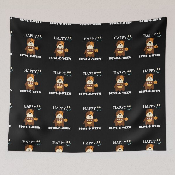 Item preview, HALLOWEEN DOG MEME,HAPPY HOWL-O-WEEN designed and sold by 3Akshithaa.