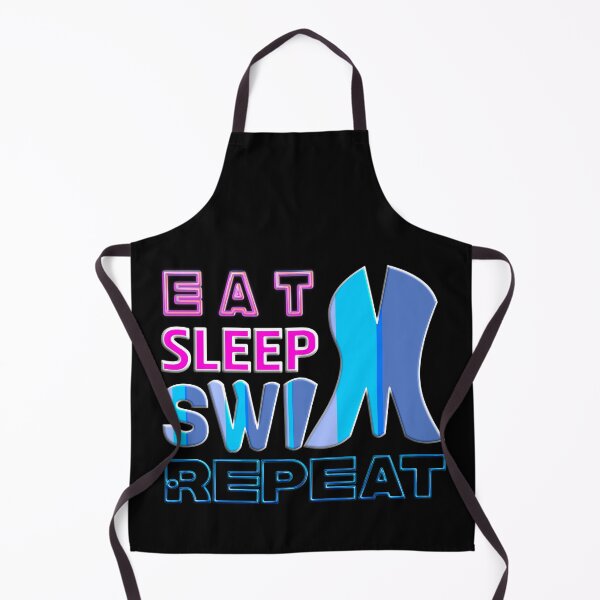 Item preview,  EAT SLEEP SWIM REPEAT designed and sold by Ralek.