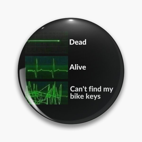 Item preview, Cant find my bike keys heartbeat!! designed and sold by Spicy Chilli.