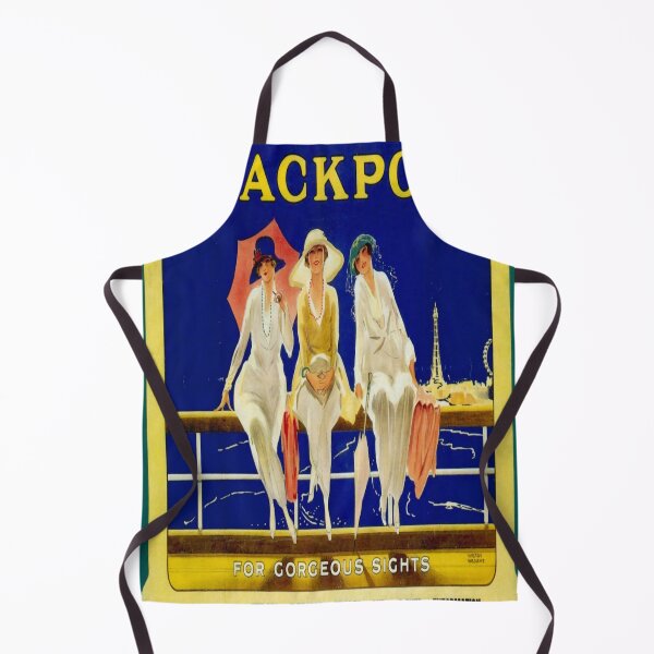 Item preview, Blackpool retro poster designed and sold by CorasPosters.