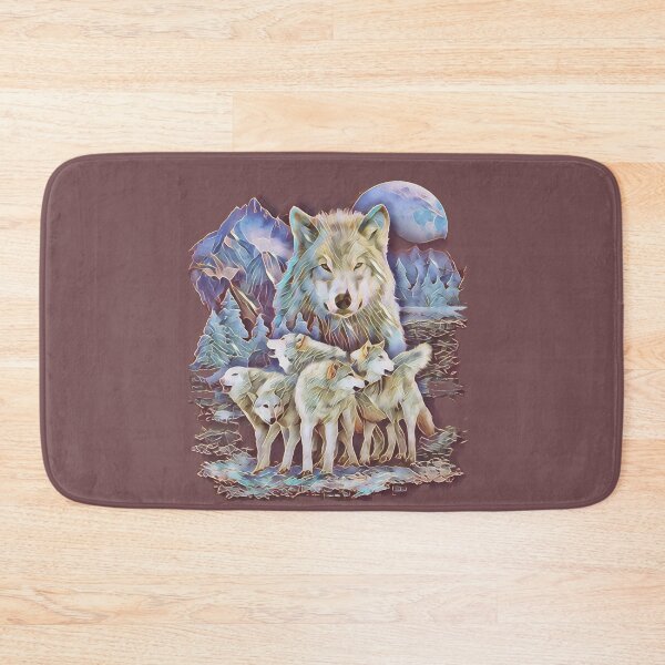 Item preview, Wolf Pack Snow Scene Adventure designed and sold by aronia.