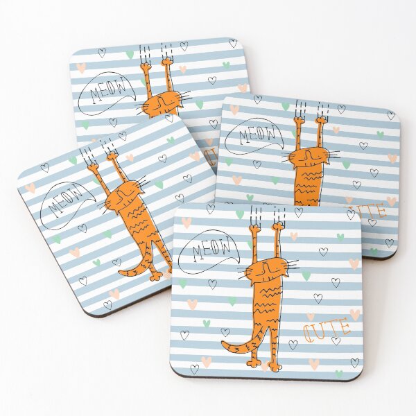 Item preview, Striped Cat designed and sold by willowdesigns.
