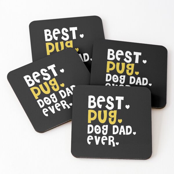Item preview, Best Pug Dog Dad Ever designed and sold by autlu.