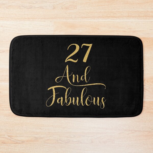 Item preview, Women 27 Years Old And Fabulous 27th Birthday Party graphic designed and sold by Grabitees.