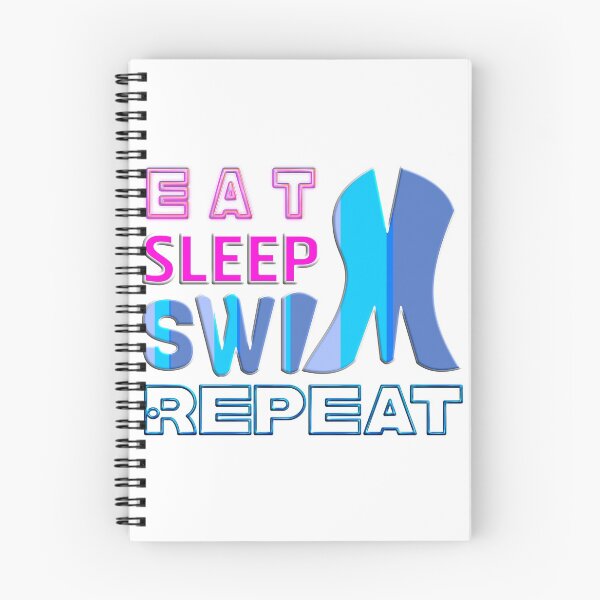 Item preview,  EAT SLEEP SWIM REPEAT designed and sold by Ralek.
